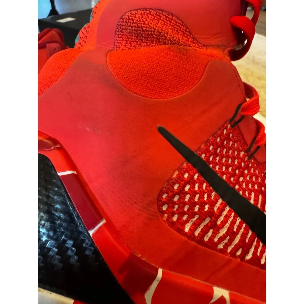 Nike Kobe IX Elite Protro High Bright Crimson Black FZ7335-600 Mens 10.5
